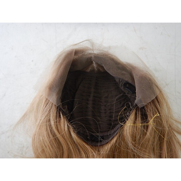 BLONDE UNICORN 24 Inch 100% Human Hair Wig for White Women,HD Lace Front Wig - Picture 6 of 7